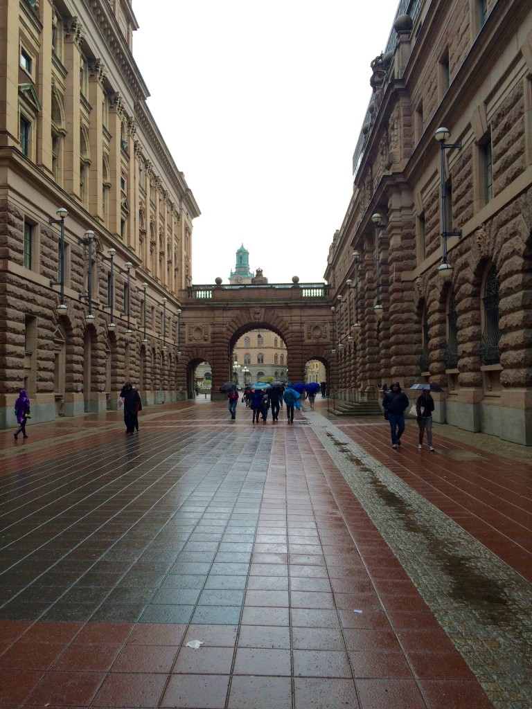 Passageway through the Parliament House