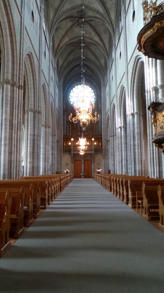Interior of Uppsala Cathedral