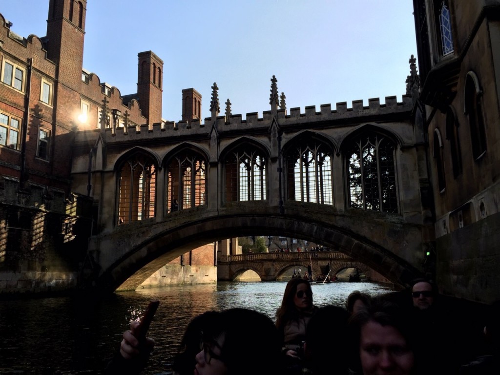 The Bridge of Sighs at Cambridge University