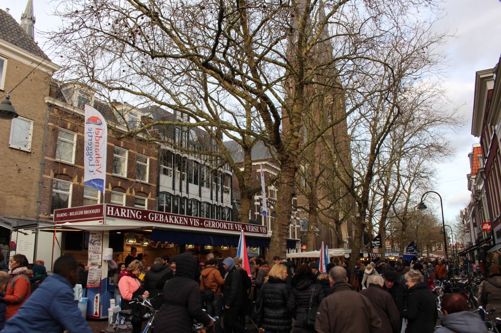 The Saturday Market at Delft