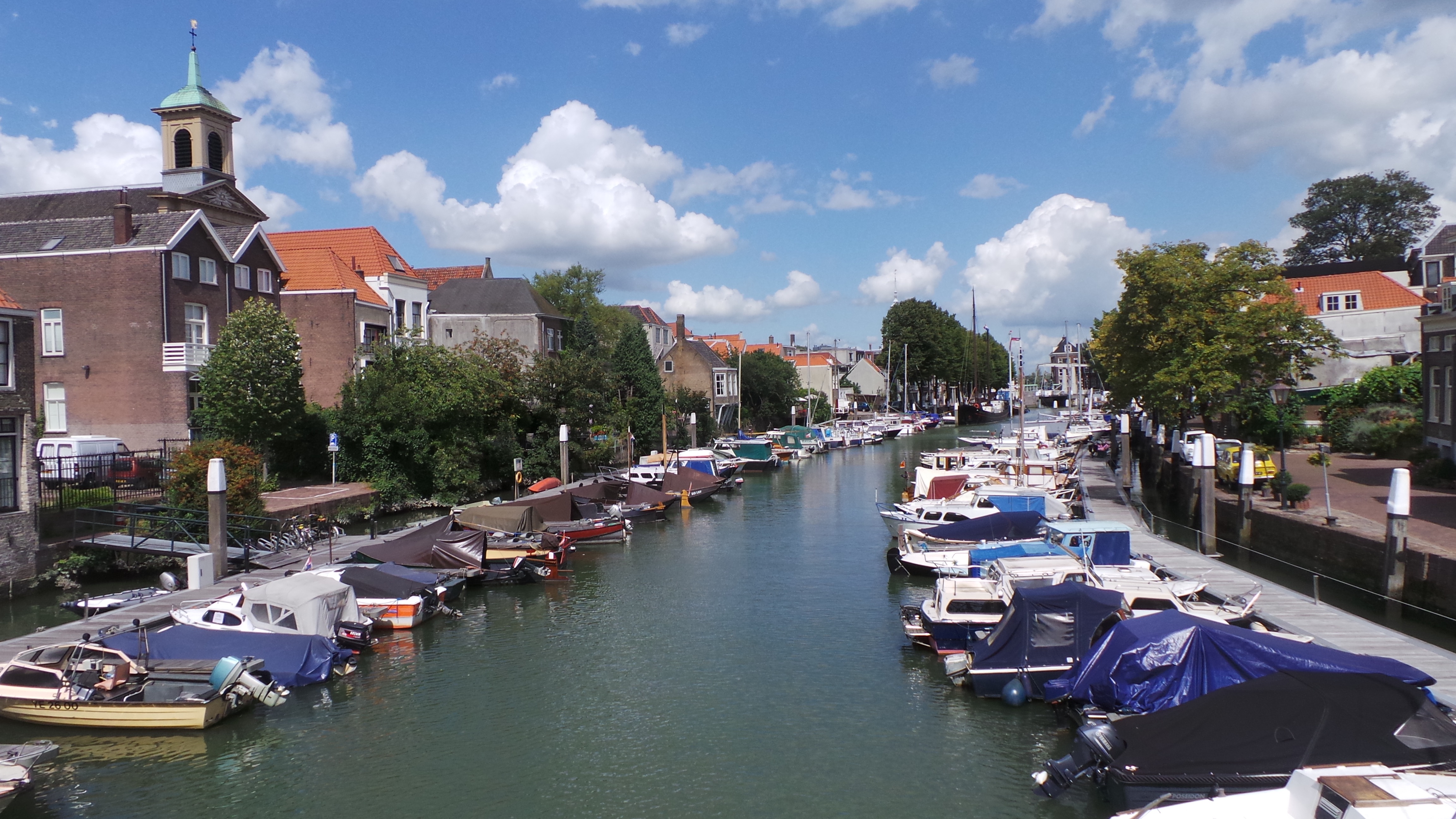 The city of Dordrecht in South Holland