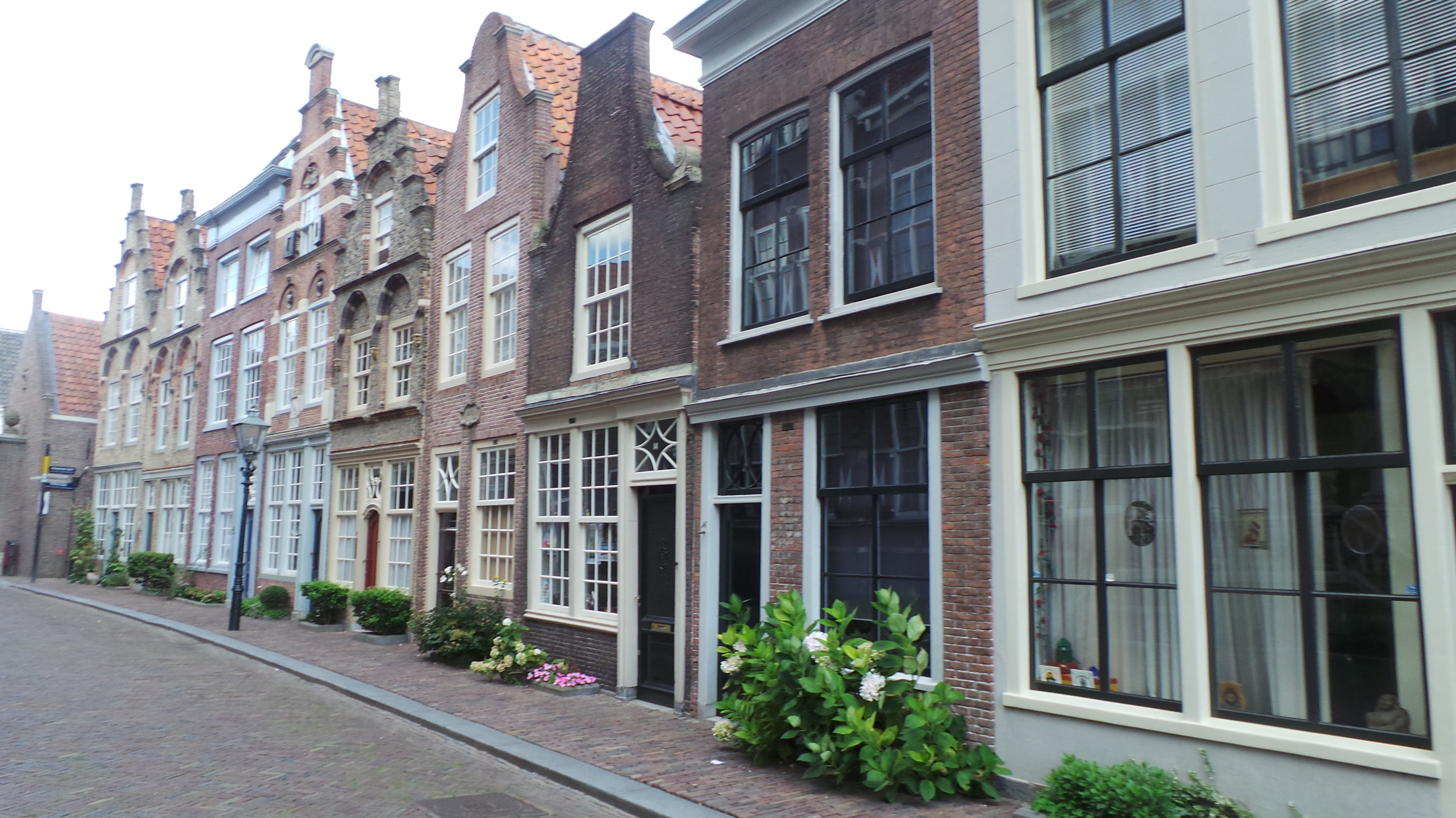 The streets of Dordrecht in South Holland