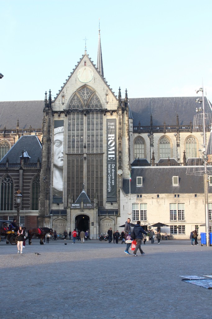 De NieuweKerk at Dam Square in Amsterdam