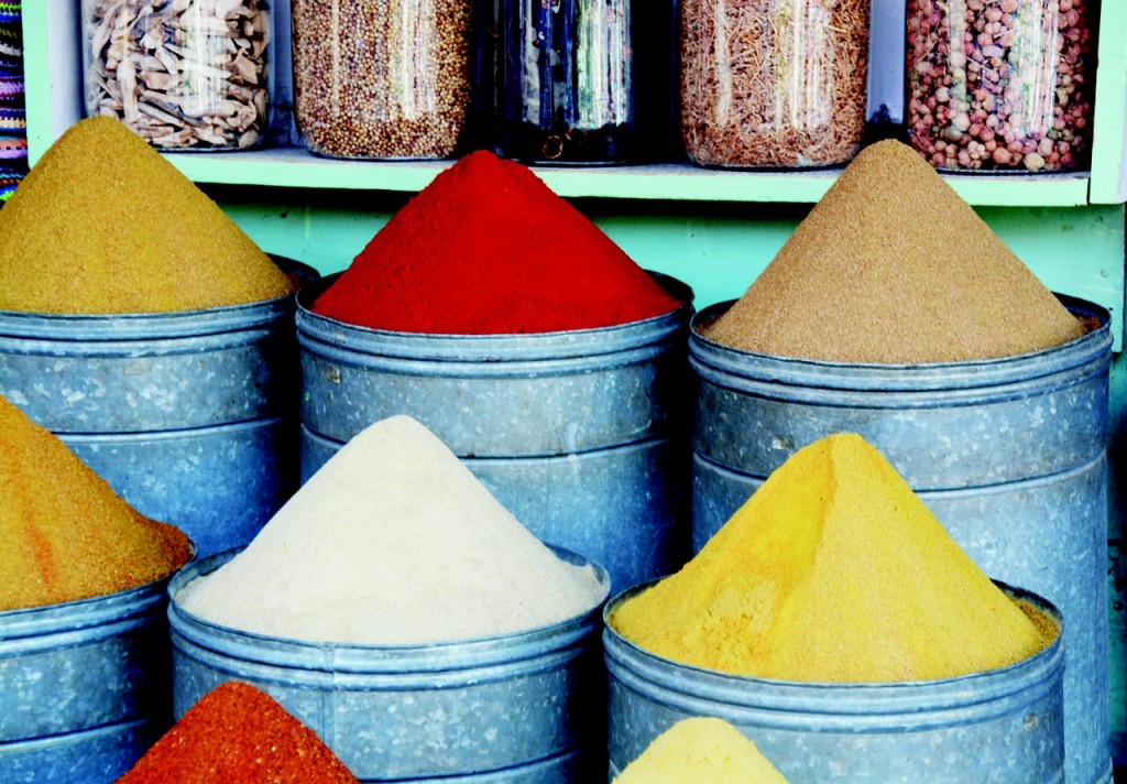 Spices Market in Marrakech