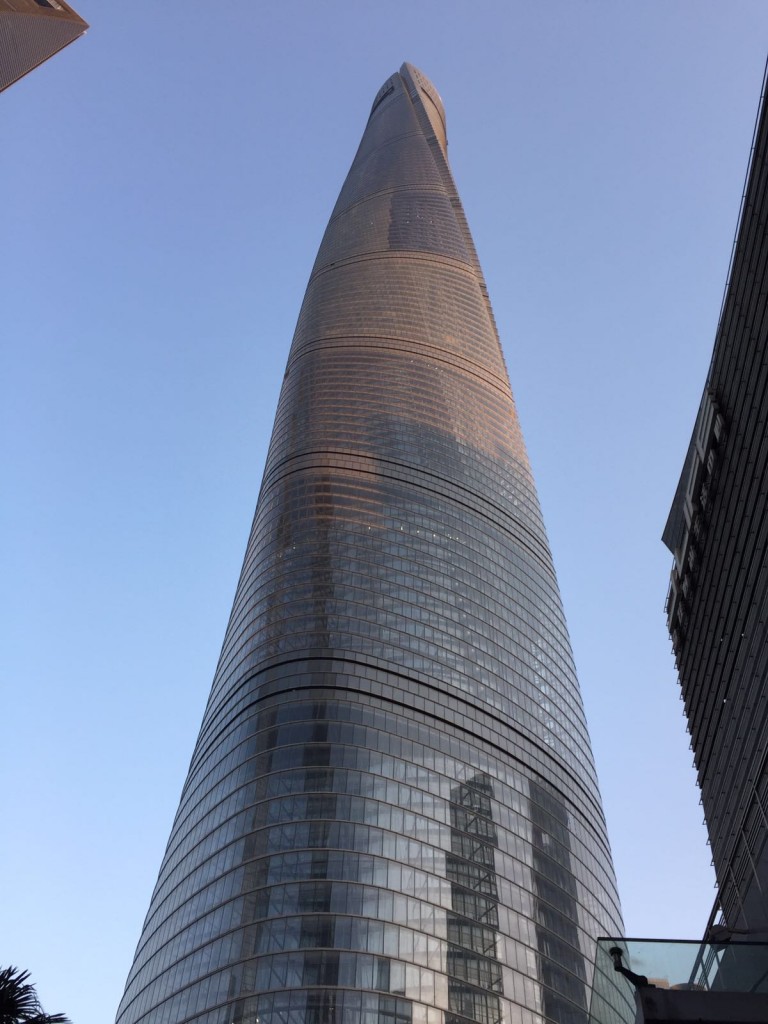 The Shanghai Tower in Pudong