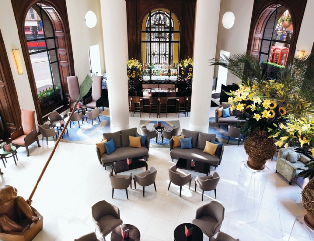 One Aldwych Hotel lobby