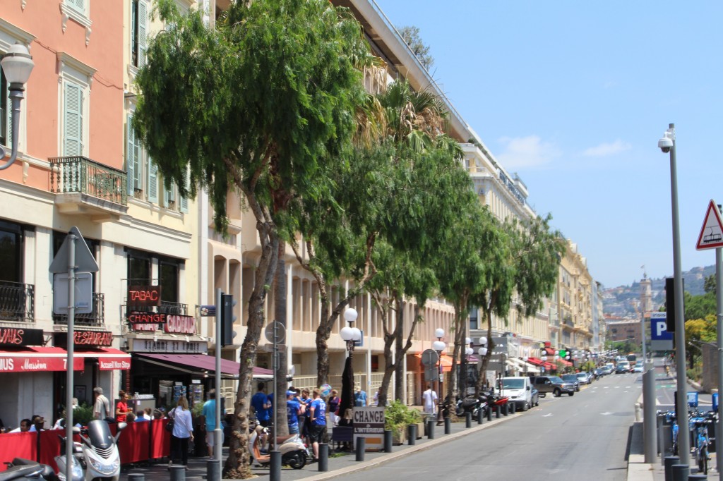 Adjacent street from Place Massena