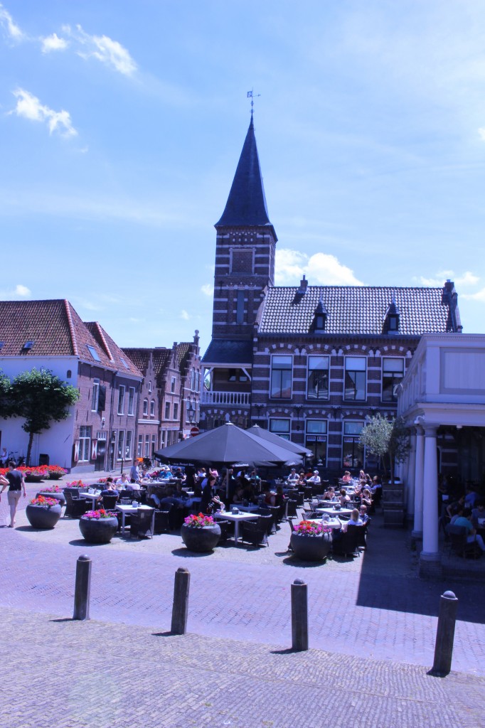 Ideal terrace in Edam for lunch or dinner!