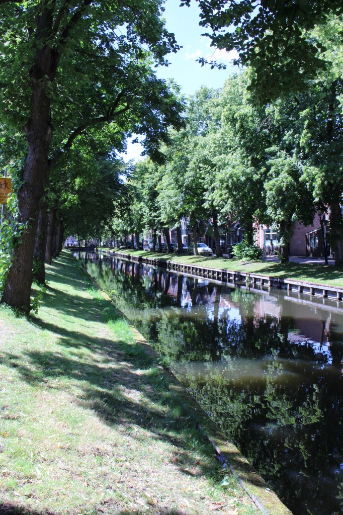 Walking around in Edam, The Netherlands.