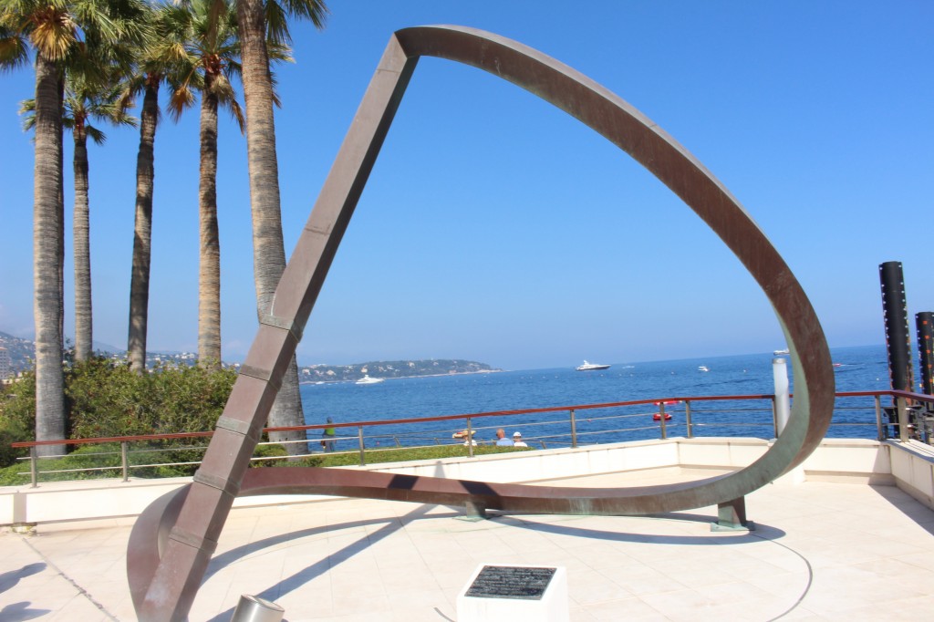 Sculpture along the coast of Monaco